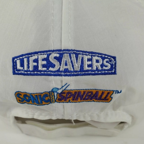 Vintage 90s Sonic The Hedgehog Lifesavers Spinball Promo Prize Hat Cap Sega - Picture 6 of 12